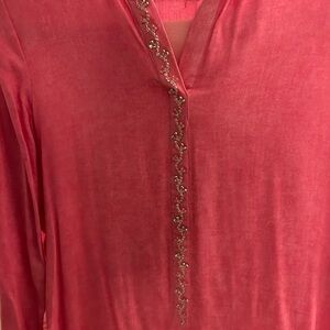 Elegant Pink Women's Dress Pakistani Indian